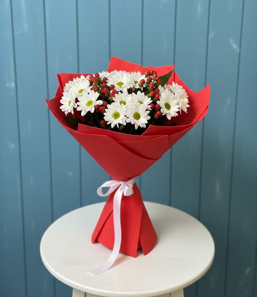 Букет цветов из: Хризантемы в Кагальнике