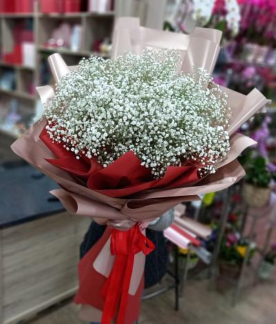 Букет цветов из: Гипсофила в Кагальнике