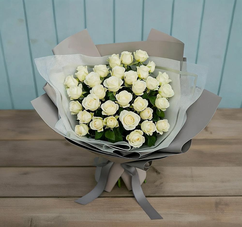 Букет Белоснежная нежность в Кагальнике