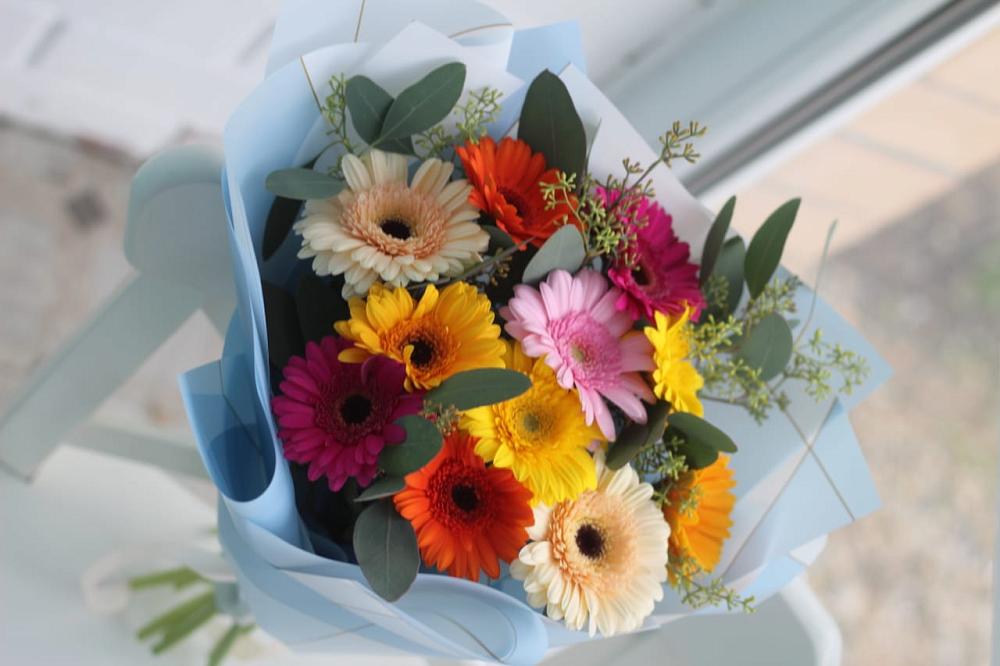 Букет цветов из: Герберы в Кагальнике