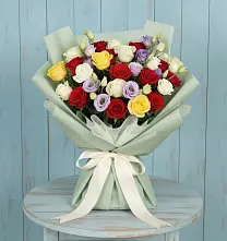 Букет цветов из:  Розы в Кагальнике