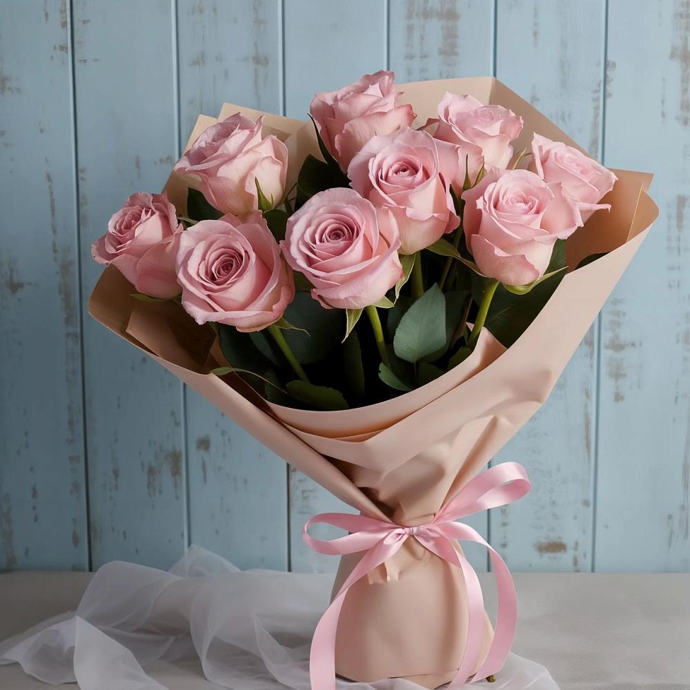 Букет цветов из: Розы в Кагальнике