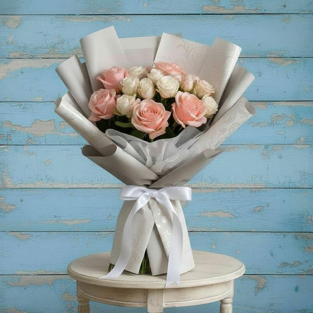 Букет цветов из: Розы в Кагальнике