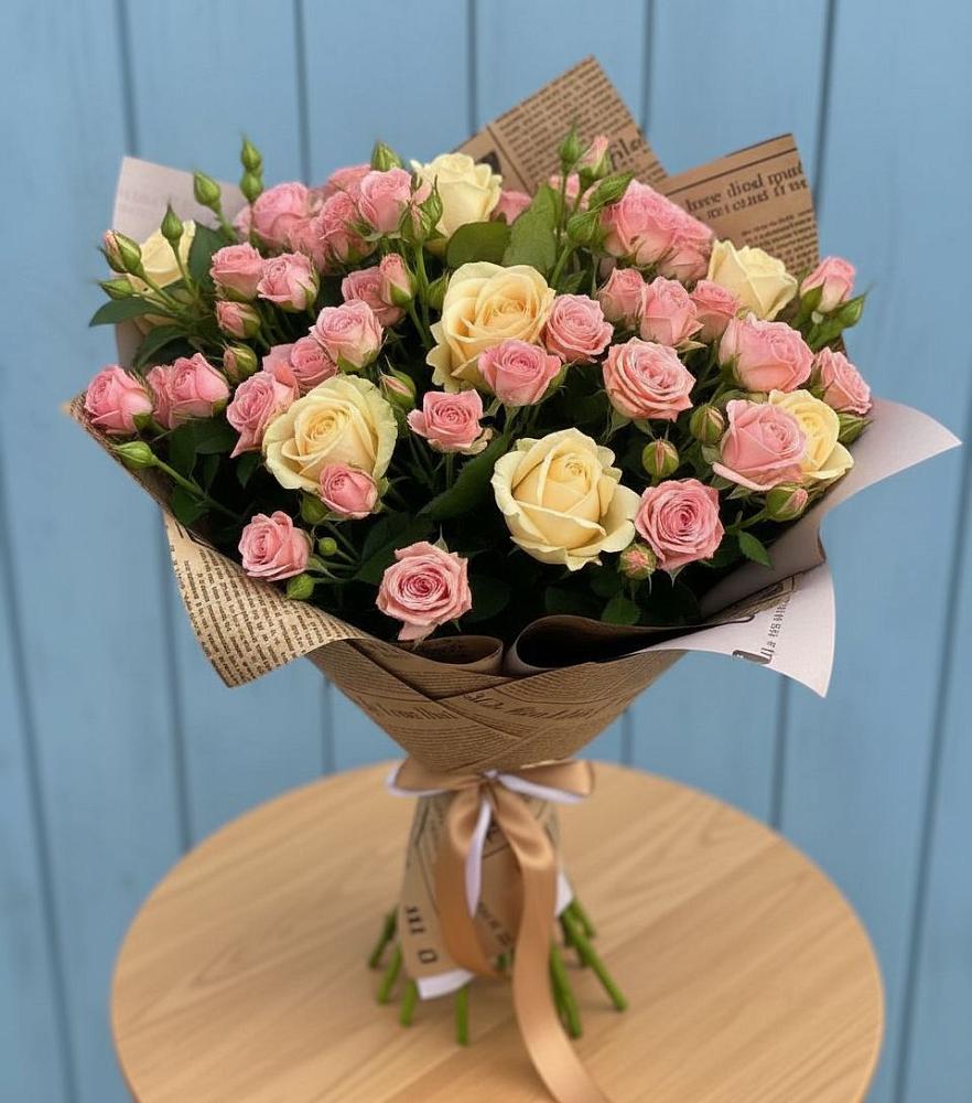 Букет цветов из: Розы в Кагальнике