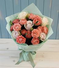 Букет цветов из:  Розы #REPLACE_PRED# Кагальнике