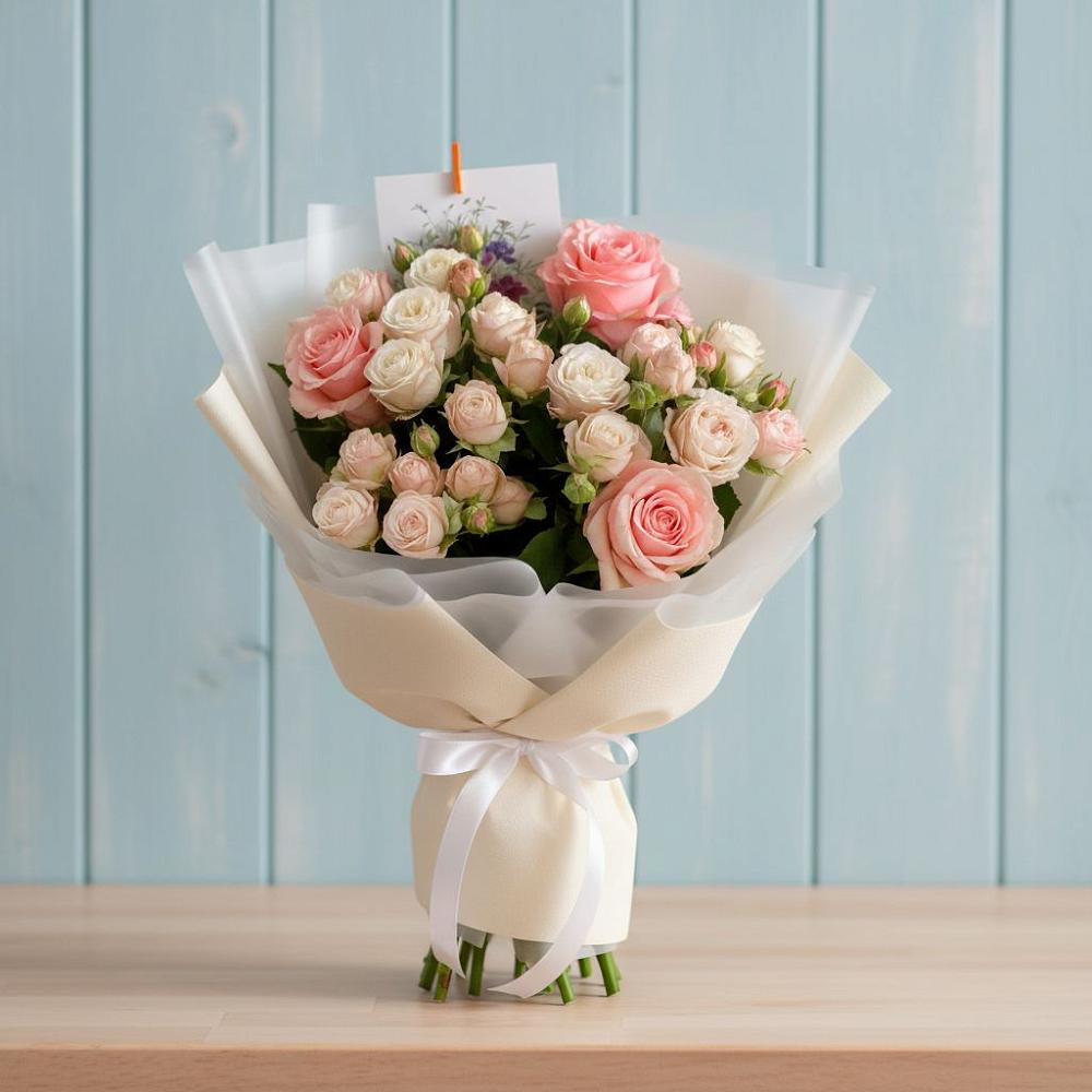 Букет цветов из: Розы в Кагальнике