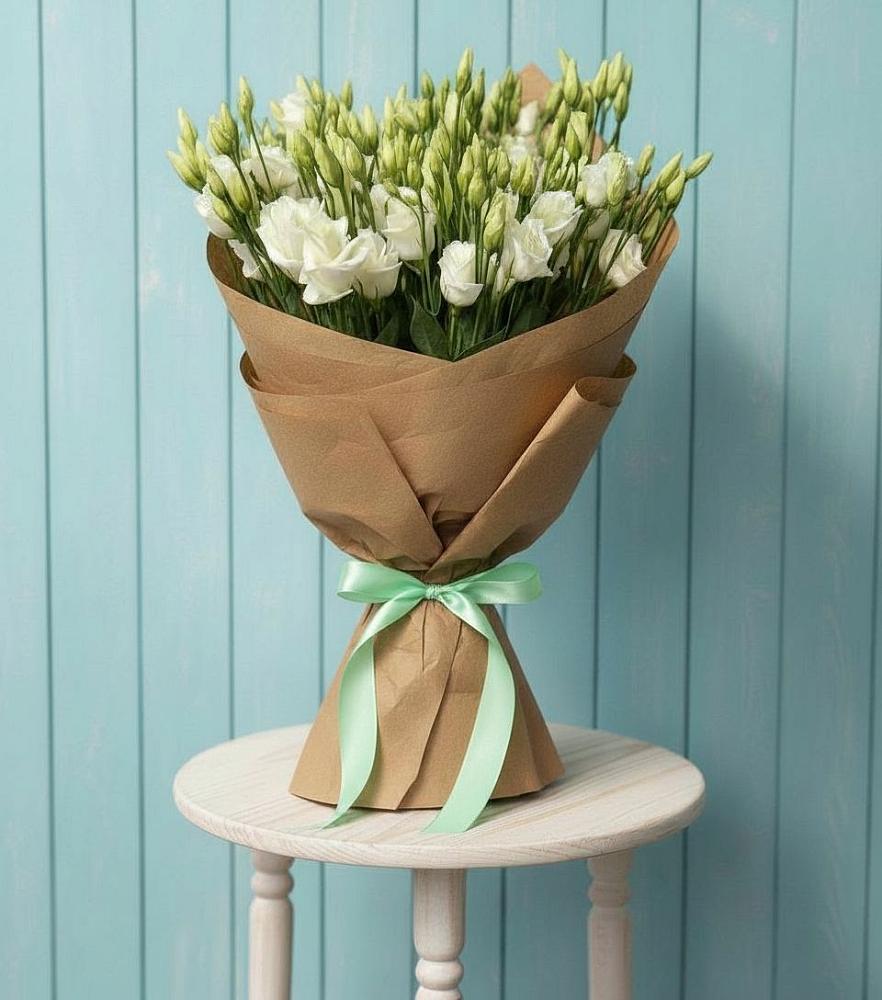 Букет цветов из: Лизиантусы в Кагальнике