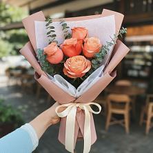 Букет цветов из:  Розы в Кагальнике