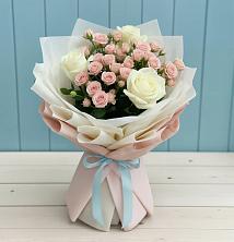Букет цветов из:  Розы в Кагальнике