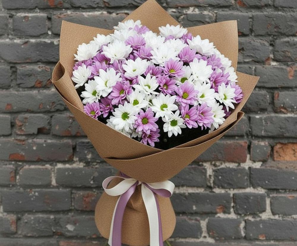 Букет цветов из: Хризантемы в Кагальнике