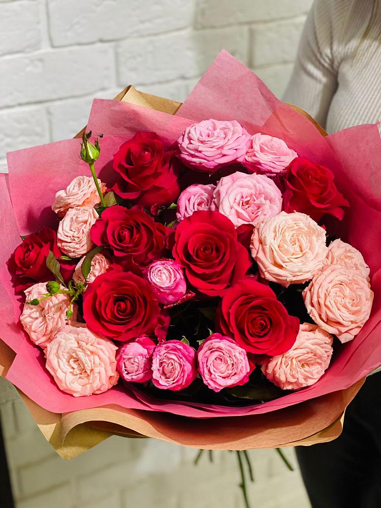 Букет цветов из: Розы в Кагальнике