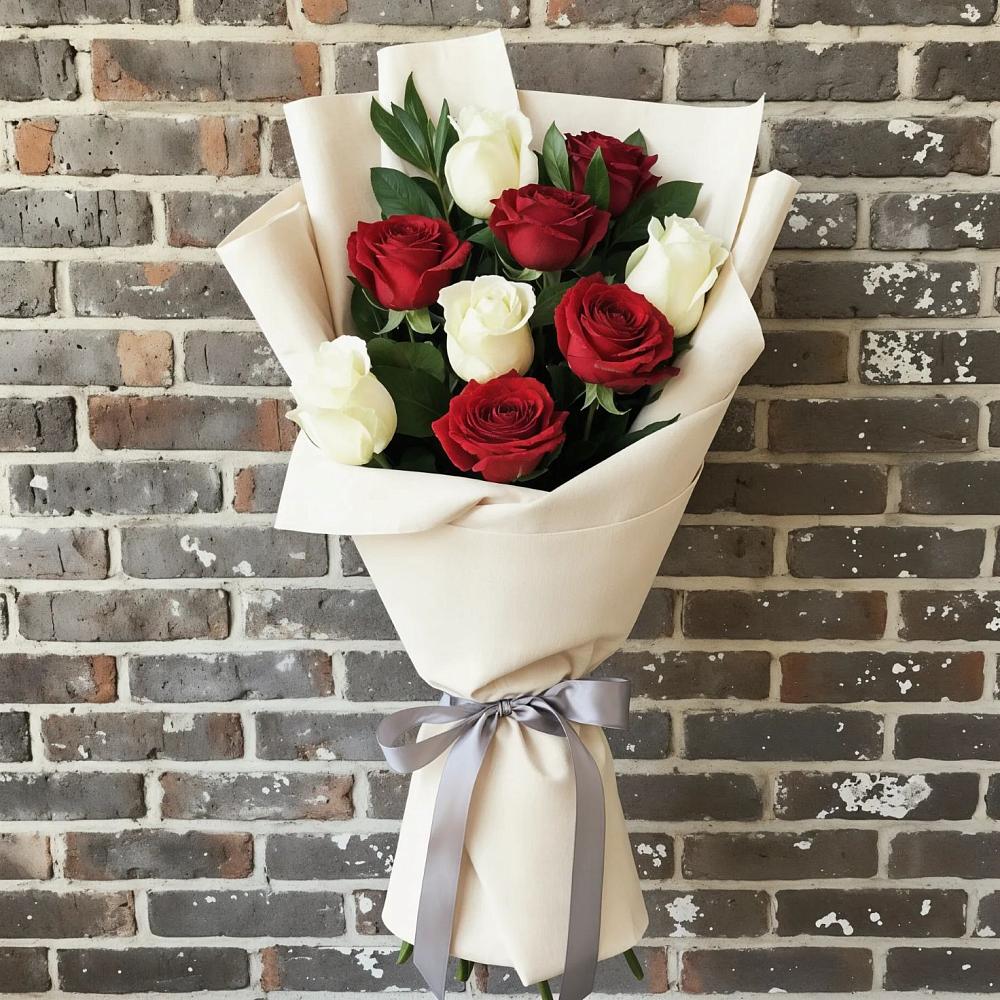 Букет цветов из: Розы в Кагальнике