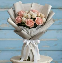 Букет цветов из:  Розы в Кагальнике