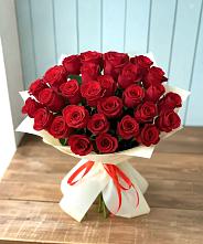 Букет 29 Красных роз в Кагальнике
