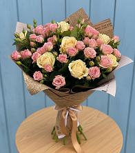 Букет цветов из:  Розы в Кагальнике