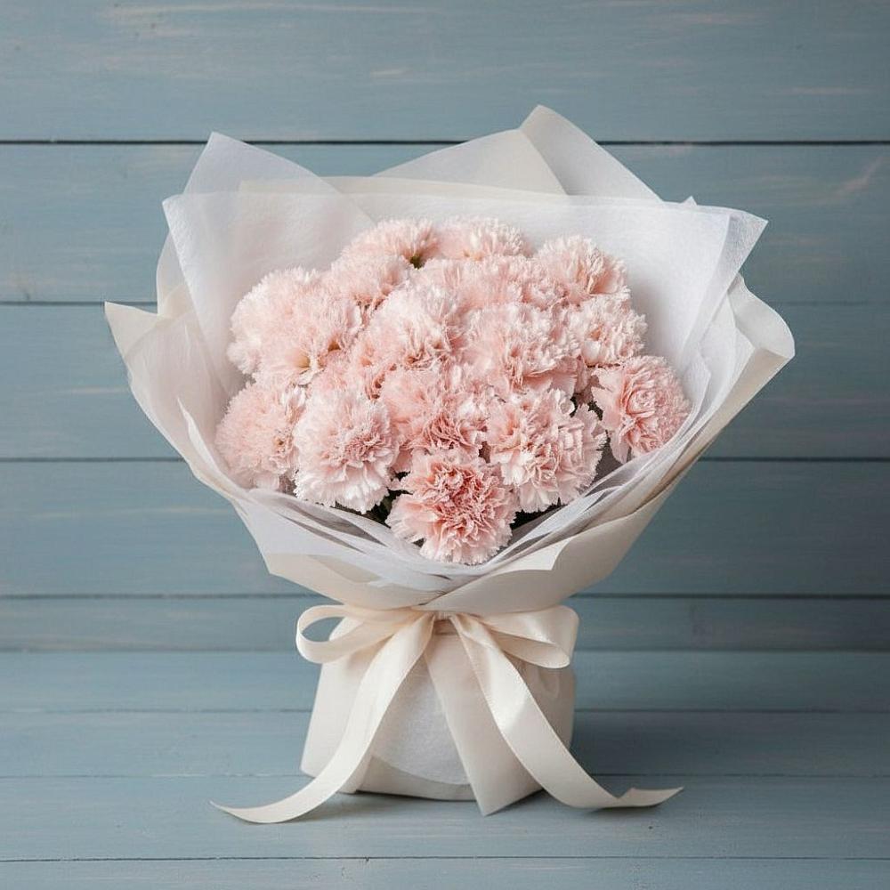 Букет цветов из: Гвоздики в Кагальнике